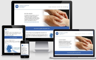 Thema Osteopathie Website